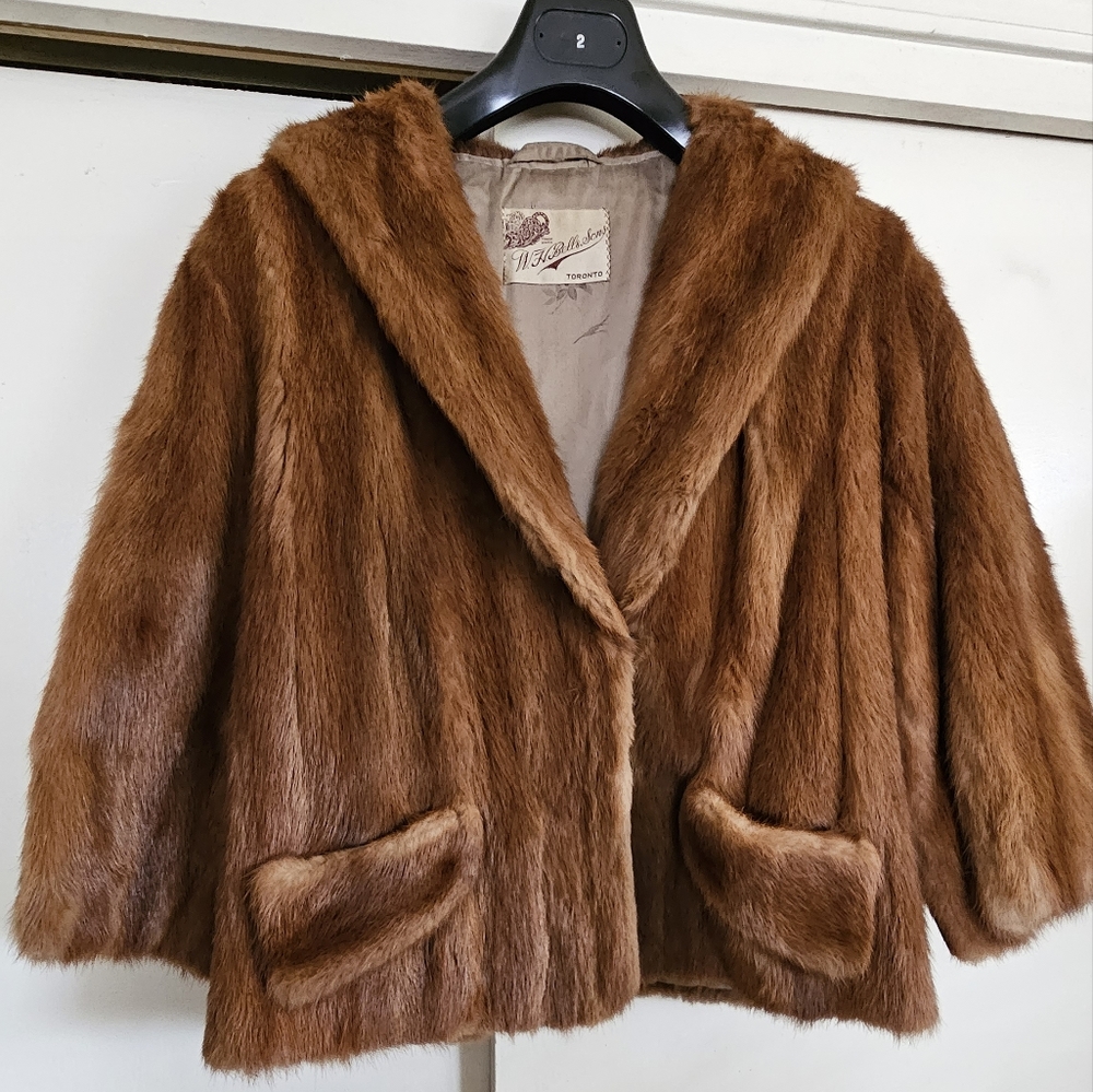 W.H. Bell & Sons Toronto Vintage Mink Jacket